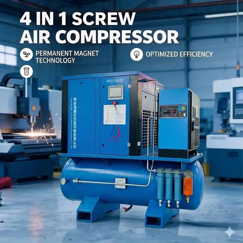 Kompresor Udara 22KW 16 Bar untuk Pemotongan Laser